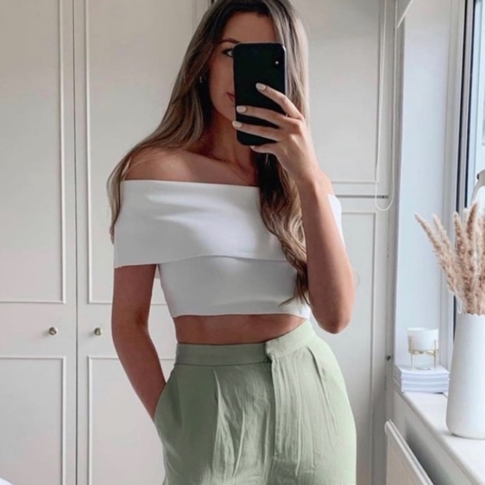 Blogger’s Fav| NWT ZARA Crop Top - Picture 9 of 16